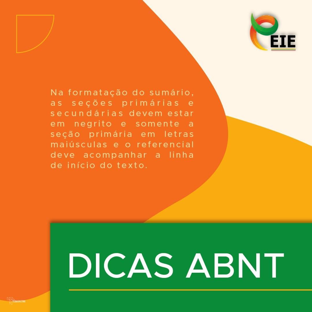 Editora Ibero-Americana - formatação sumário